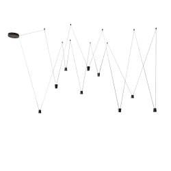 KDLN KUNDALINI set of 9 suspension lamps SLING