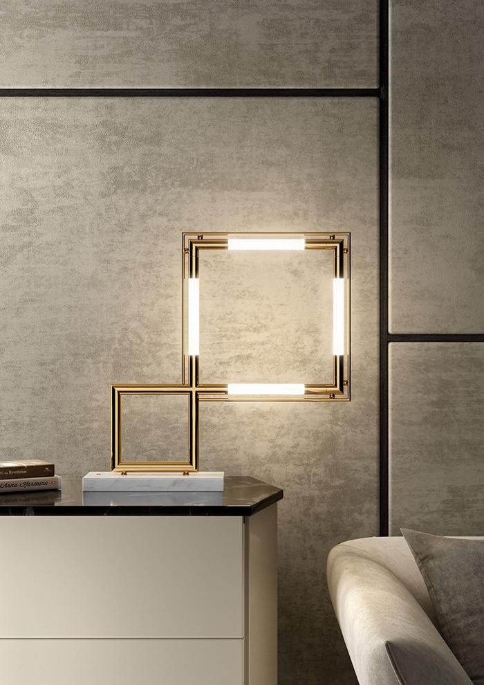 LUMEN CENTER lampe de table QUADRO