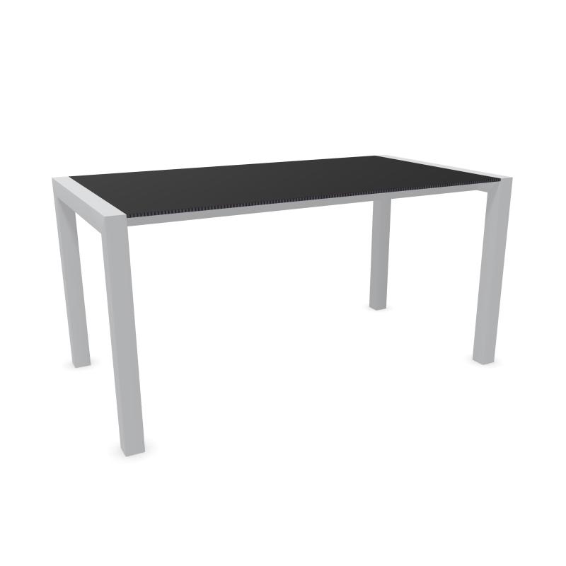 KRISTALIA table extensible SUSHI avec plateau en stratifié 150x80 cm