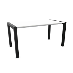 KRISTALIA table extensible SUSHI avec plateau en stratifié 150x80 cm