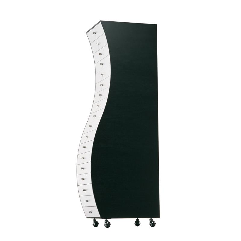 CAPPELLINI curved chest of drawers PROGETTI COMPIUTI SIDE 2