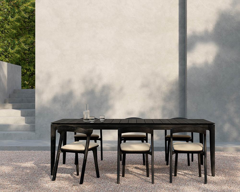 ETHNICRAFT outdoor rectangular table BOK