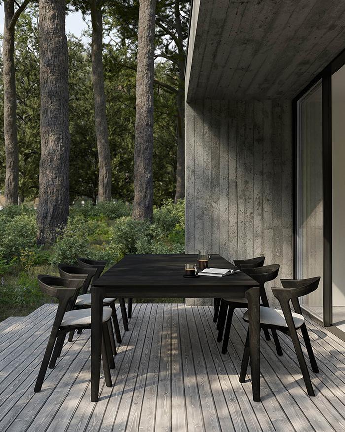 ETHNICRAFT outdoor rectangular table BOK