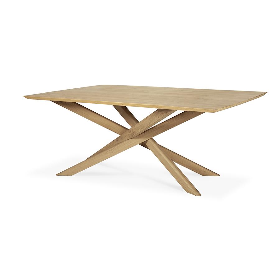 ETHNICRAFT table rectangulaire MIKADO