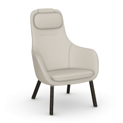 VITRA armchair with loose seat cushion HAL LOUNGE CHAIR in Dumet fabric