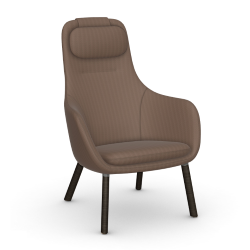 VITRA armchair with loose seat cushion HAL LOUNGE CHAIR in Dumet fabric