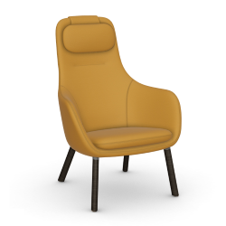 VITRA armchair with loose seat cushion HAL LOUNGE CHAIR in Dumet fabric