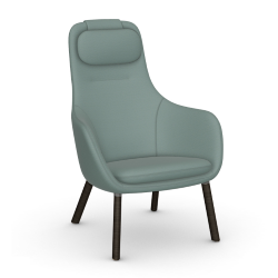 VITRA armchair with loose seat cushion HAL LOUNGE CHAIR in Dumet fabric