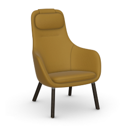 VITRA armchair with loose seat cushion HAL LOUNGE CHAIR in Volo fabric