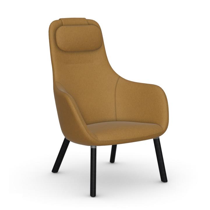 VITRA armchair HAL LOUNGE CHAIR in Cosy 2 fabric
