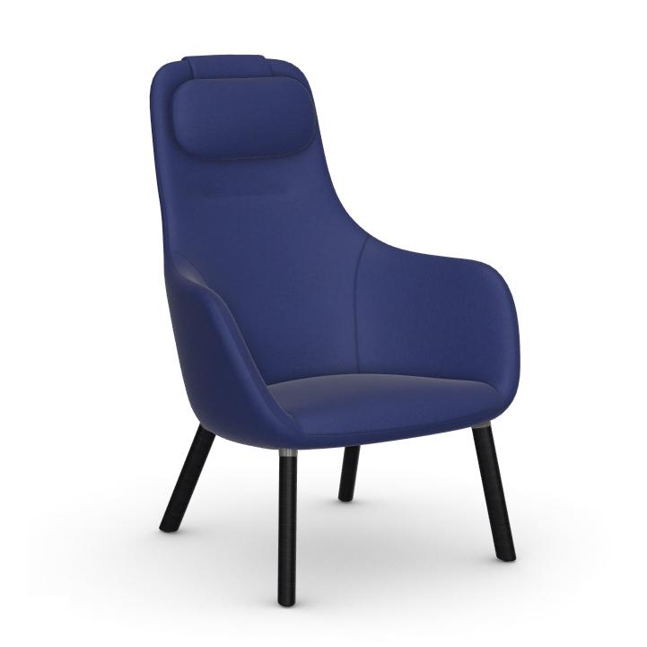 VITRA armchair HAL LOUNGE CHAIR in Cosy 2 fabric