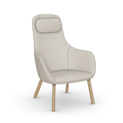 VITRA armchair HAL LOUNGE CHAIR in Credo fabric