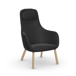 VITRA armchair HAL LOUNGE CHAIR in Credo fabric