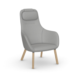 VITRA armchair HAL LOUNGE CHAIR in Credo fabric