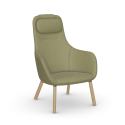 VITRA armchair HAL LOUNGE CHAIR in Credo fabric