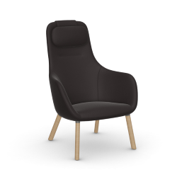 VITRA armchair HAL LOUNGE CHAIR in Credo fabric