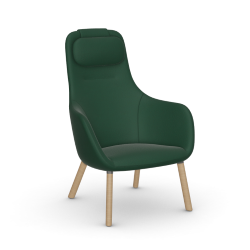 VITRA armchair HAL LOUNGE CHAIR in Credo fabric