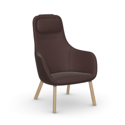 VITRA armchair HAL LOUNGE CHAIR in Credo fabric