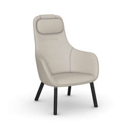 VITRA armchair HAL LOUNGE CHAIR in Credo fabric