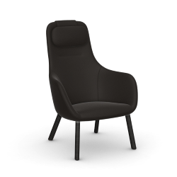 VITRA armchair HAL LOUNGE CHAIR in Credo fabric