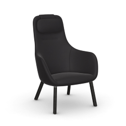 VITRA armchair HAL LOUNGE CHAIR in Credo fabric