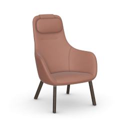 VITRA armchair HAL LOUNGE CHAIR in Credo fabric
