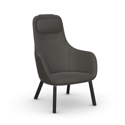 VITRA armchair HAL LOUNGE CHAIR in Credo fabric