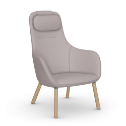 VITRA armchair HAL LOUNGE CHAIR in Dumet fabric