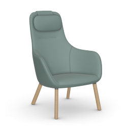 VITRA armchair HAL LOUNGE CHAIR in Dumet fabric