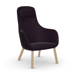 VITRA armchair HAL LOUNGE CHAIR in Dumet fabric