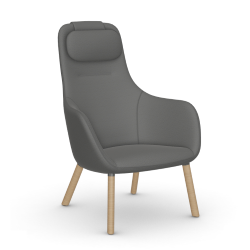 VITRA armchair HAL LOUNGE CHAIR in Dumet fabric