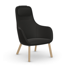VITRA armchair HAL LOUNGE CHAIR in Dumet fabric
