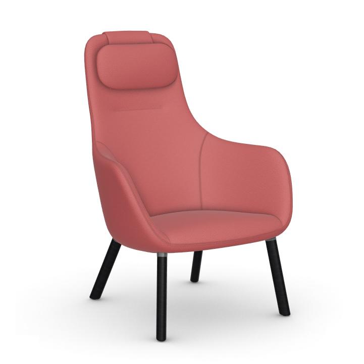 VITRA armchair HAL LOUNGE CHAIR in Dumet fabric