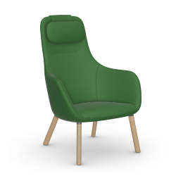 VITRA armchair HAL LOUNGE CHAIR in Volo fabric