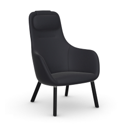 VITRA armchair HAL LOUNGE CHAIR in Volo fabric