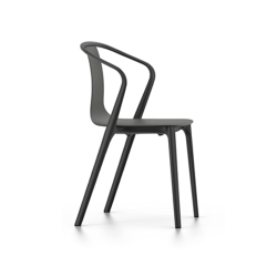 VITRA chair with arms BELLEVILLE ARMCHAIR with arms PLASTIC