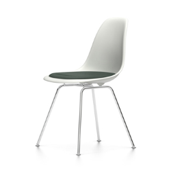 VITRA chaise avec coussin Eames Plastic Side Chair DSX NOUVELLES DIMENSIONS