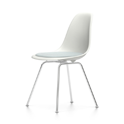 VITRA chaise avec coussin Eames Plastic Side Chair DSX NOUVELLES DIMENSIONS