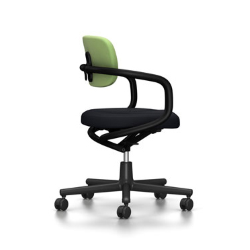 VITRA chaise de bureau ALLSTAR avec accoudoirs noirs