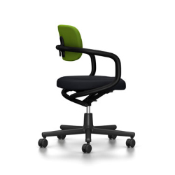 VITRA chaise de bureau ALLSTAR avec accoudoirs noirs