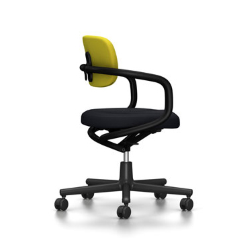 VITRA chaise de bureau ALLSTAR avec accoudoirs noirs