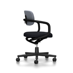 VITRA chaise de bureau ALLSTAR avec accoudoirs noirs
