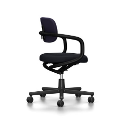 VITRA chaise de bureau ALLSTAR avec accoudoirs noirs
