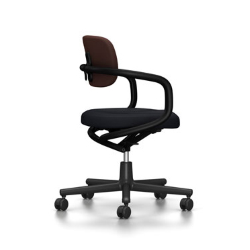 VITRA chaise de bureau ALLSTAR avec accoudoirs noirs