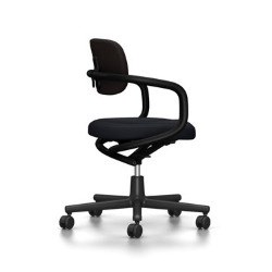 VITRA chaise de bureau ALLSTAR avec accoudoirs noirs