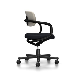 VITRA chaise de bureau ALLSTAR avec accoudoirs noirs