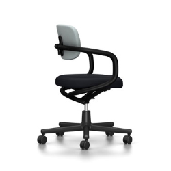 VITRA chaise de bureau ALLSTAR avec accoudoirs noirs