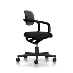 VITRA chaise de bureau ALLSTAR avec accoudoirs noirs