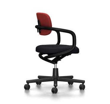 VITRA chaise de bureau ALLSTAR avec accoudoirs noirs