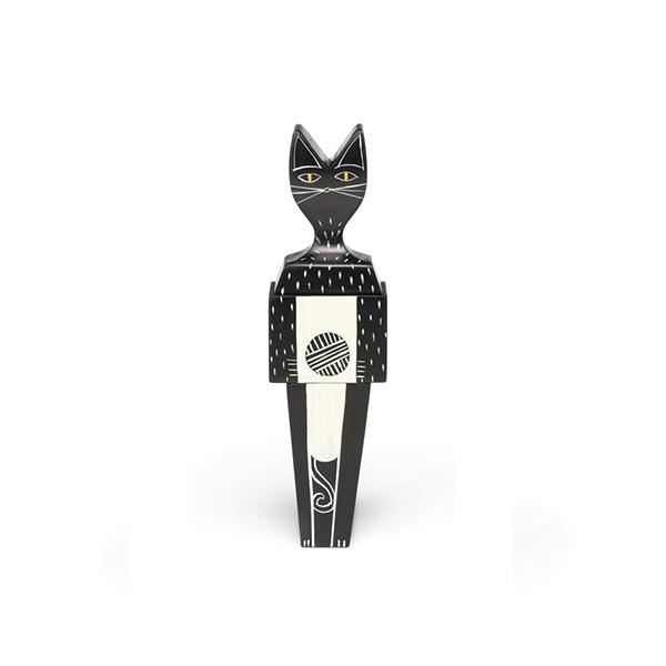 VITRA poupée décorative WOODEN DOLLS CAT & DOG